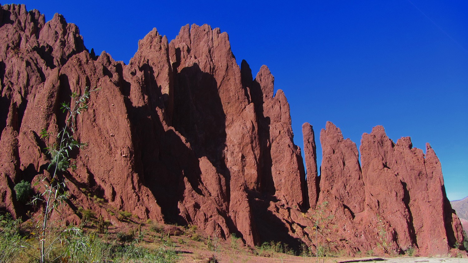 Rocks of the canyon of Tupiza